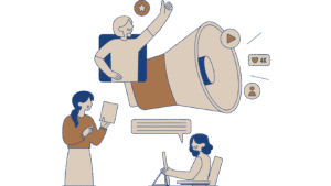 Social media marketing services icon