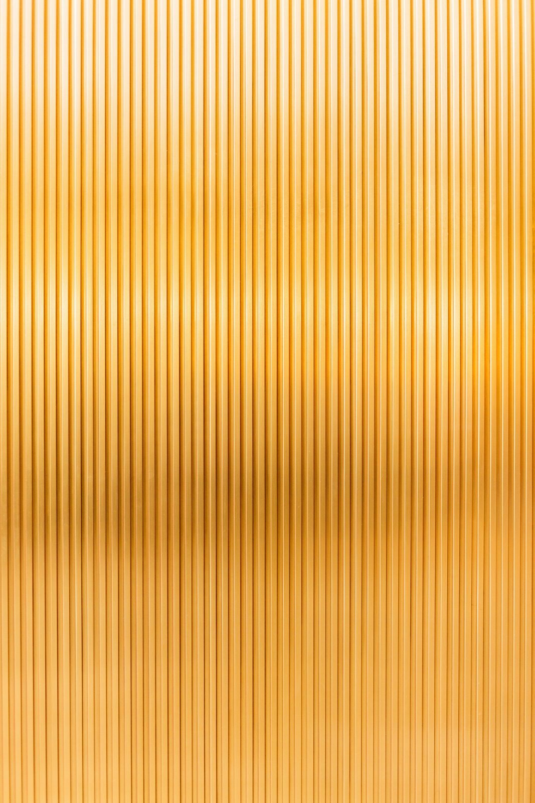 Fluted brass panel