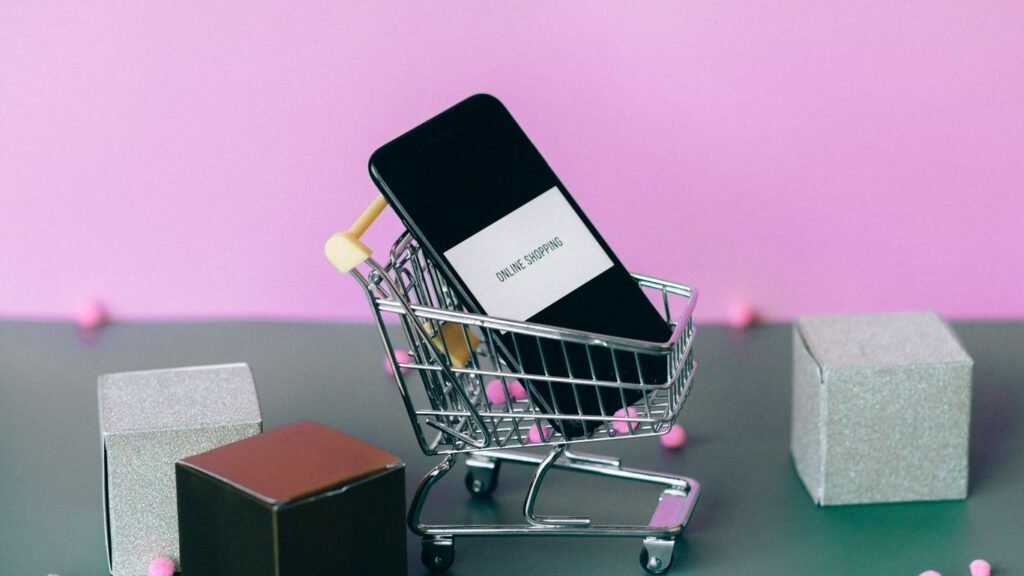 Singapore small business owner packing an online order for ecommerce delivery
