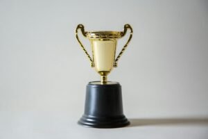 Gold trophy, representing the best SEO agencies